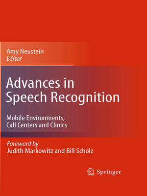 cover image of Advances in Speech Recognition